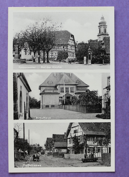 Postcard PC Appenweier 1930-1950